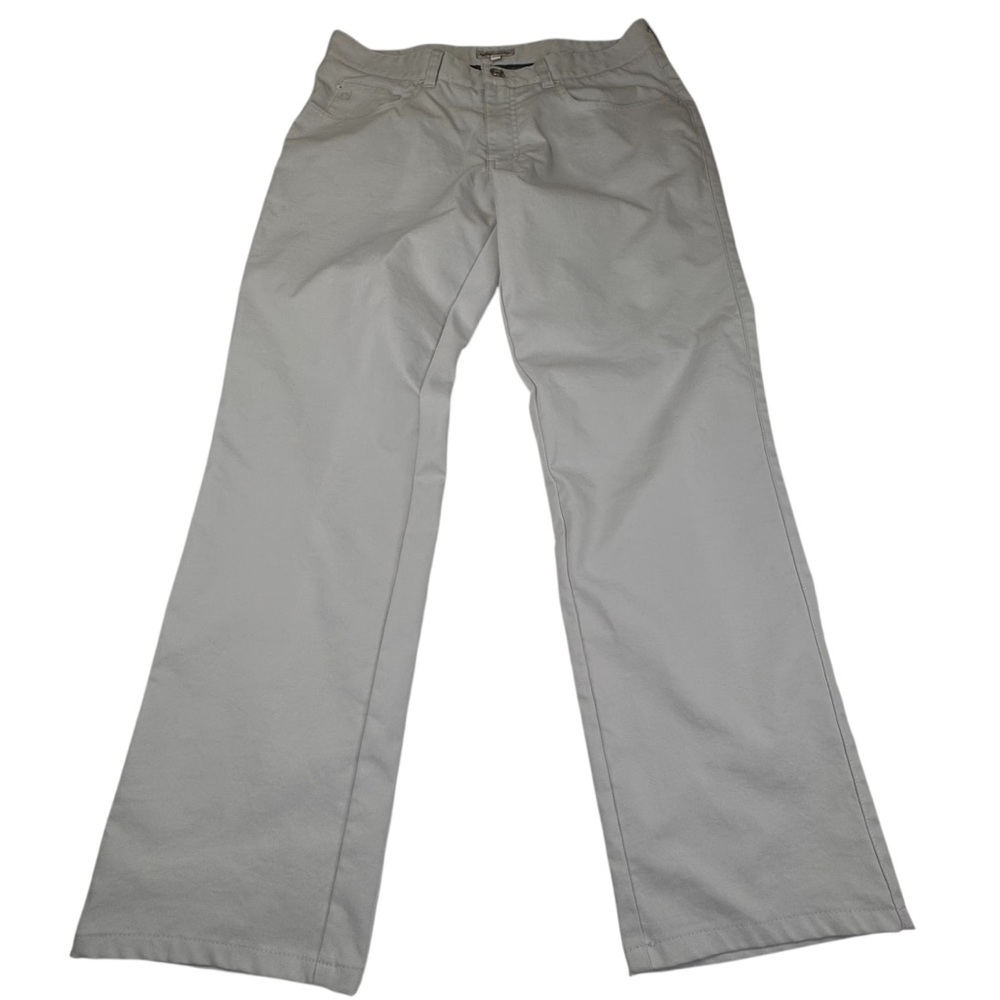 !!!!! SOLD !!!!!!        Gray Cotton Performance Golf Stretch Chino Casual